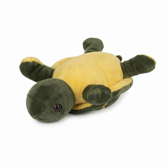 Green Turtle Plush Toy – Soft Stuffed Animal