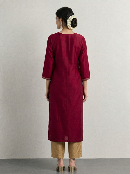 Elegant Silk Kurta for Women