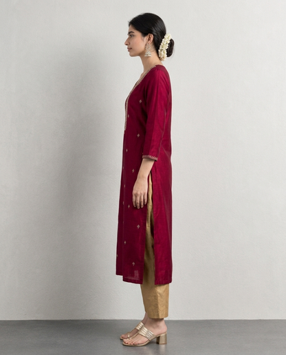 Elegant Silk Kurta for Women