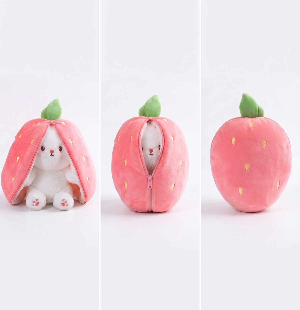 Pink Bunny Plush Toy – Cute Stuffed Doll